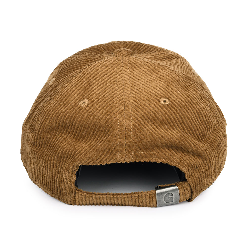 Casquette en Velours Côtelé Harlem marron CARHARTT WIP