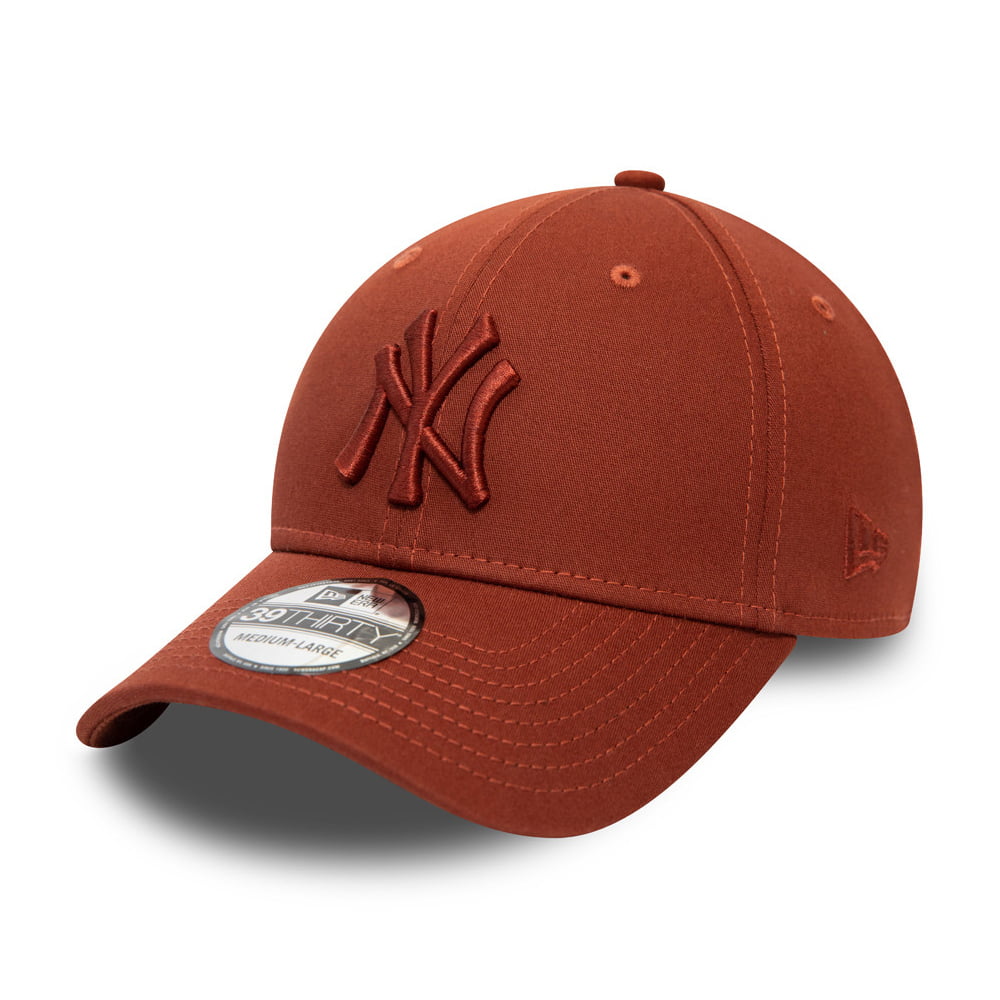 Casquette 39THIRTY MLB League Essential New York Yankees marron NEW ERA