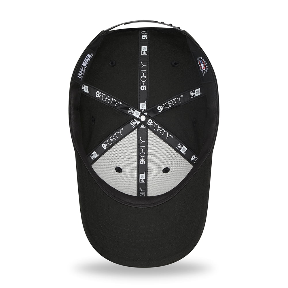 Casquette 9FORTY MLB Metallic Outline New York Yankees noir-doré NEW ERA