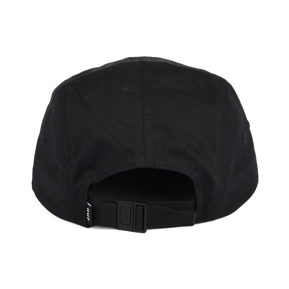 Casquette 5 Panel Essentials Box Logo noir HUF