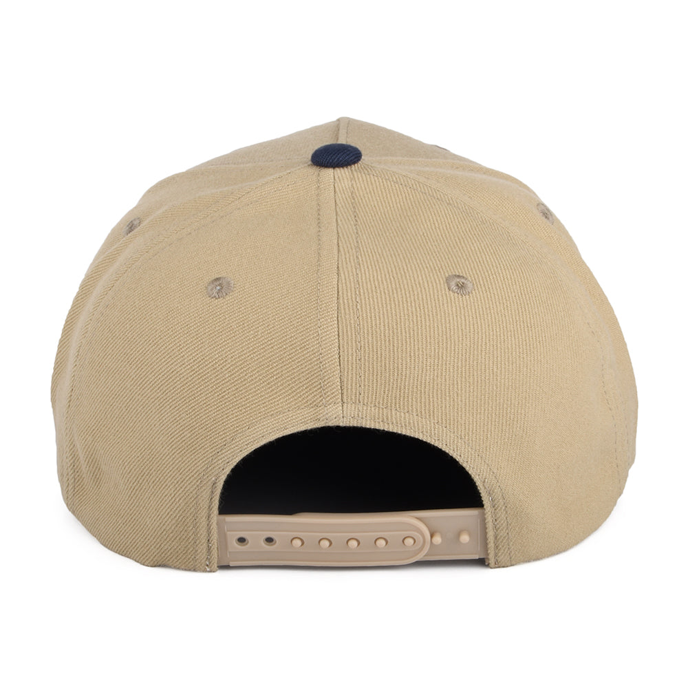 Casquette Snapback Crest C NetPlus MP sable-bleu marine délavé BRIXTON