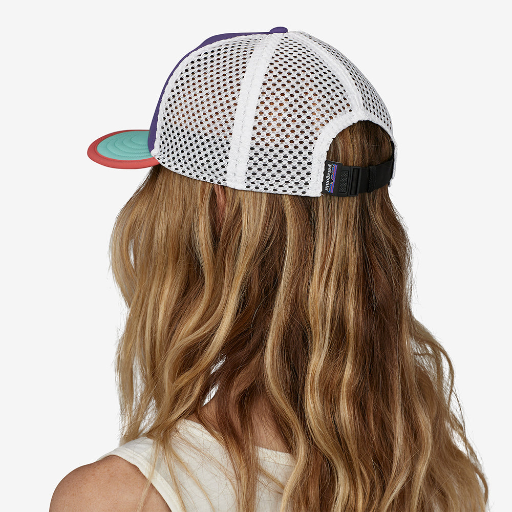 Casquette Trucker Recyclée Duckbill Shorty violet PATAGONIA