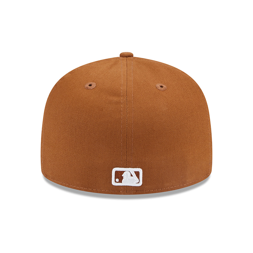 Casquette 59FIFTY MLB Team Outline L.A. Dodgers toffee-blanc NEW ERA
