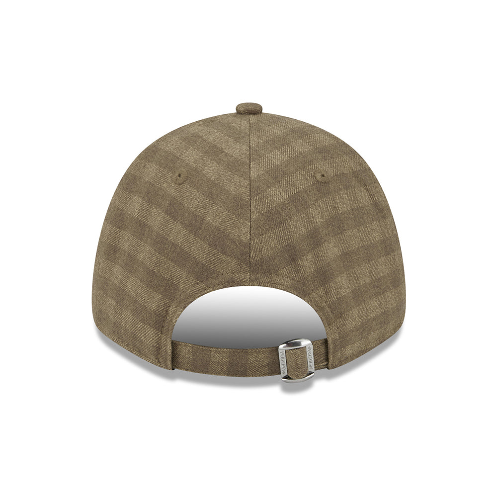 Casquette 9FORTY MLB Flannel L.A. Dodgers camel-blanc NEW ERA