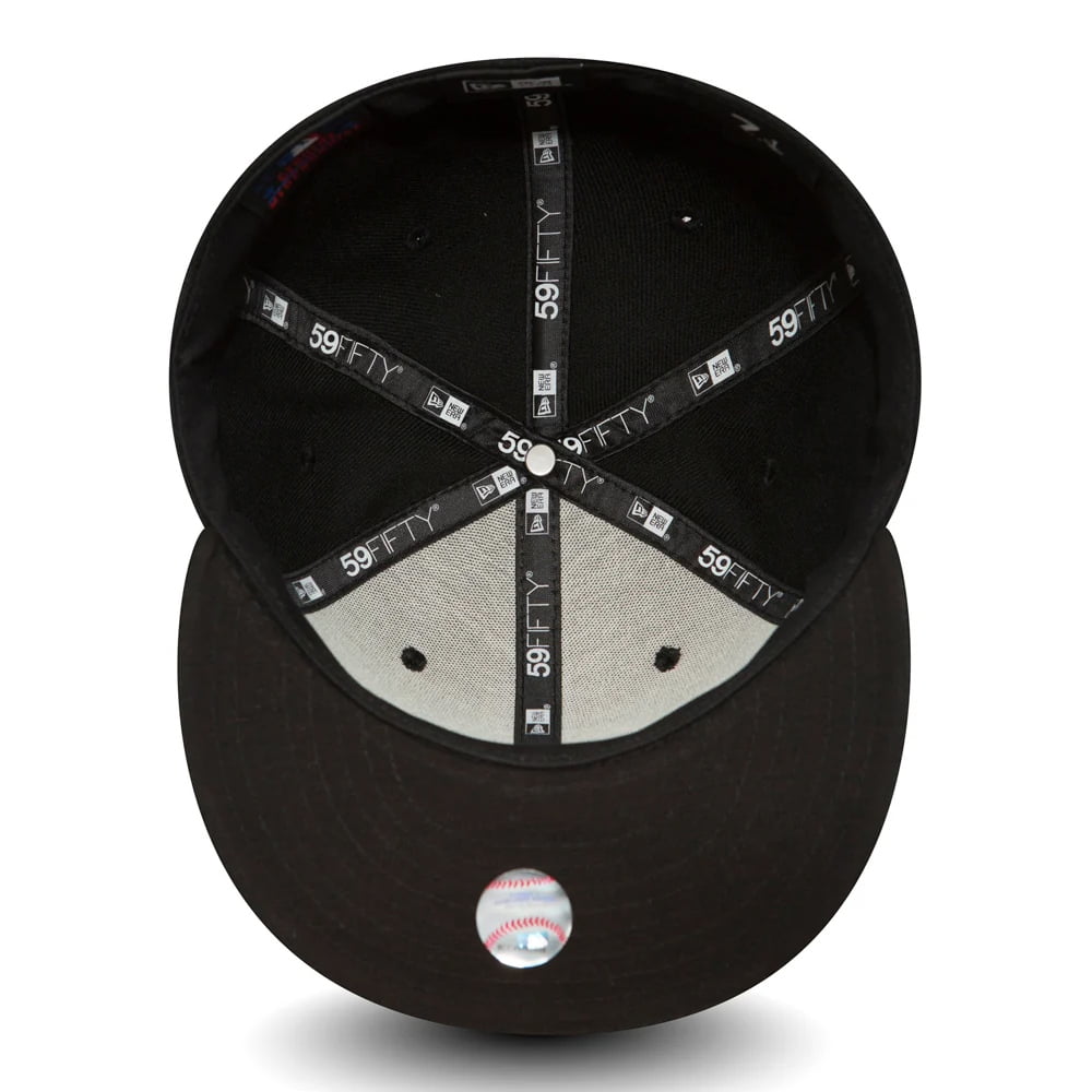 Casquette 59FIFTY MLB League Basic L.A. Dodgers noir NEW ERA