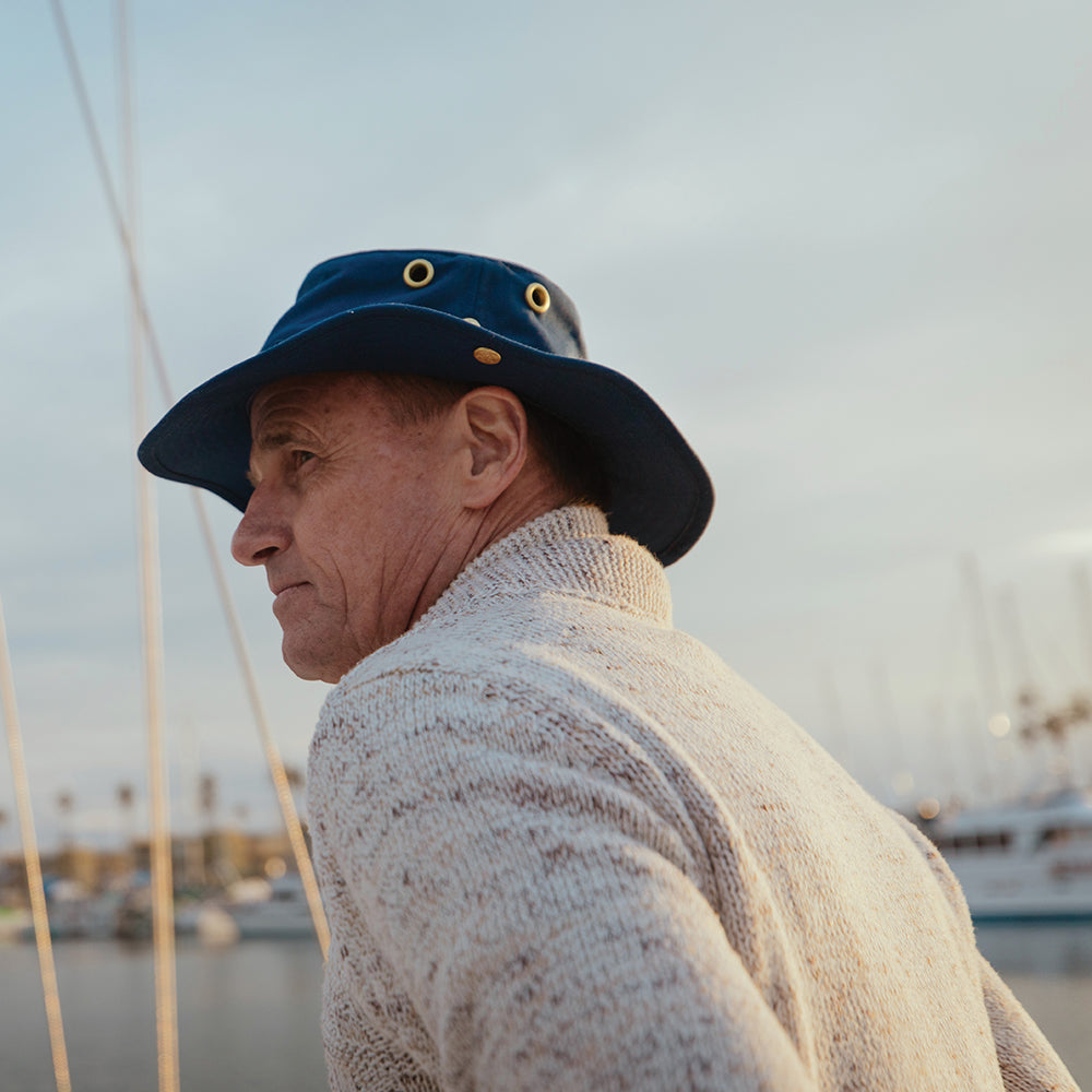 Chapeau Été Pliable Classic T3 bleu roi TILLEY