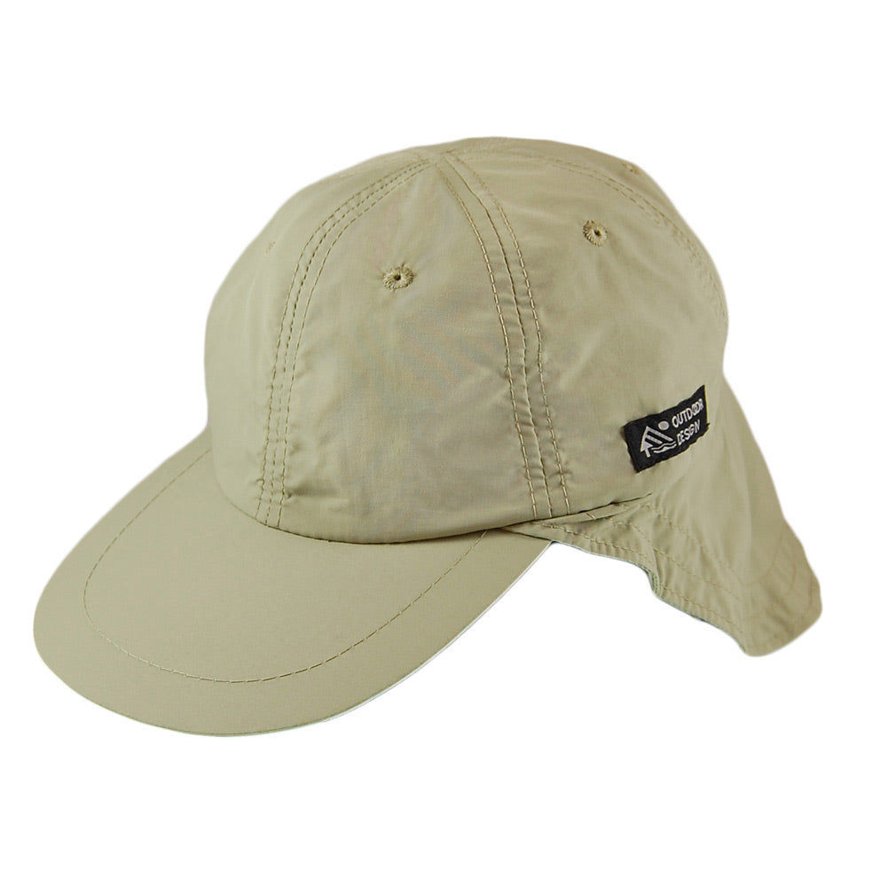 Casquette Saharienne Supplex khaki DORFMAN PACIFIC