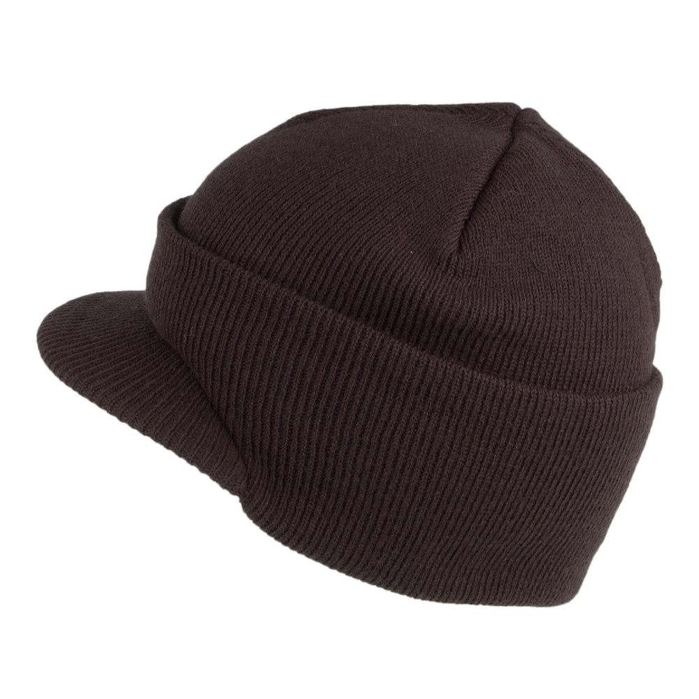 Bonnet à Visière marron DORFMAN PACIFIC