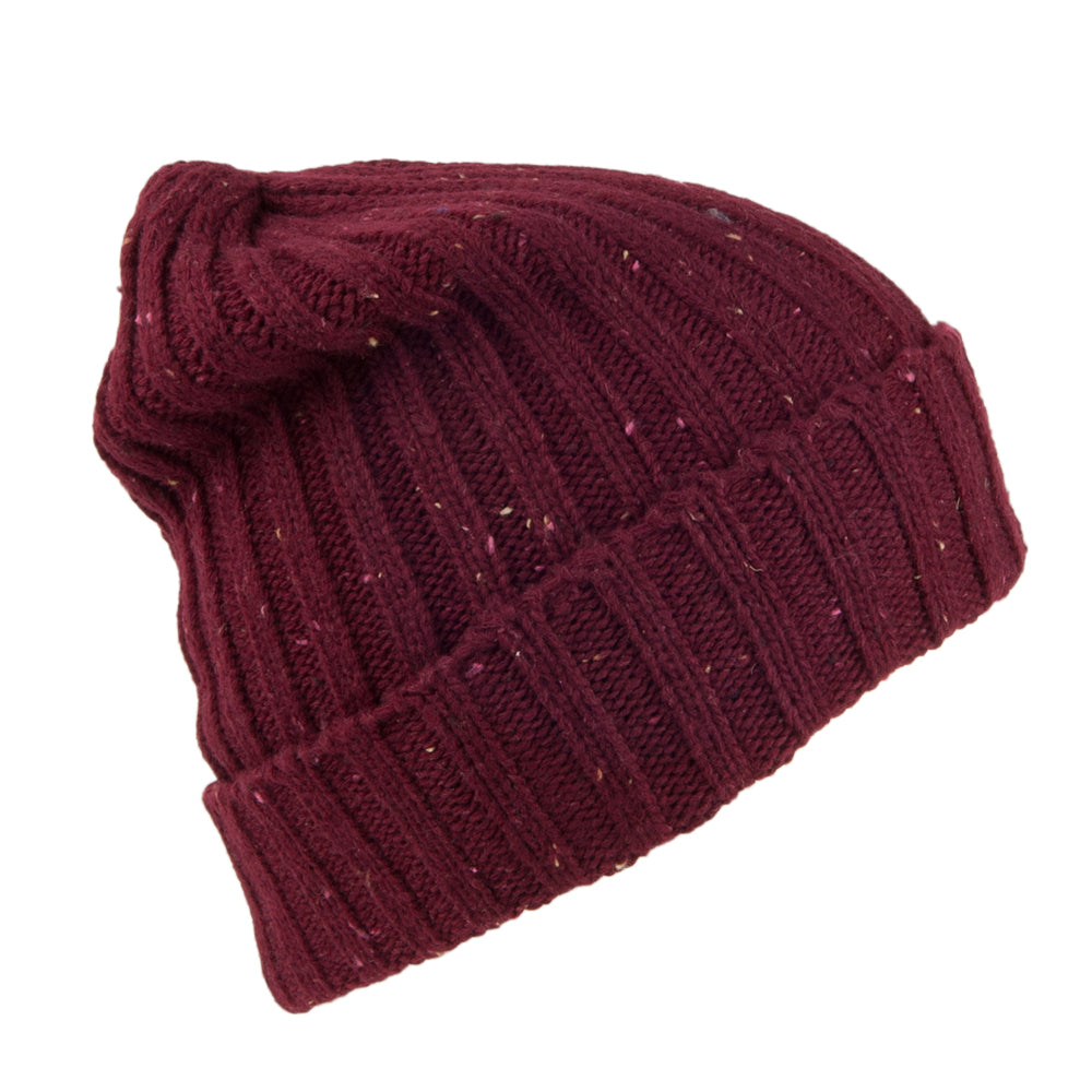 Bonnet Moucheté bordeaux JAXON & JAMES