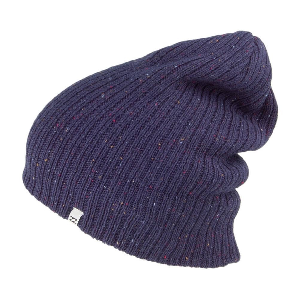 Bonnet à Revers Moucheté Arcade XVII bleu marine BILLABONG