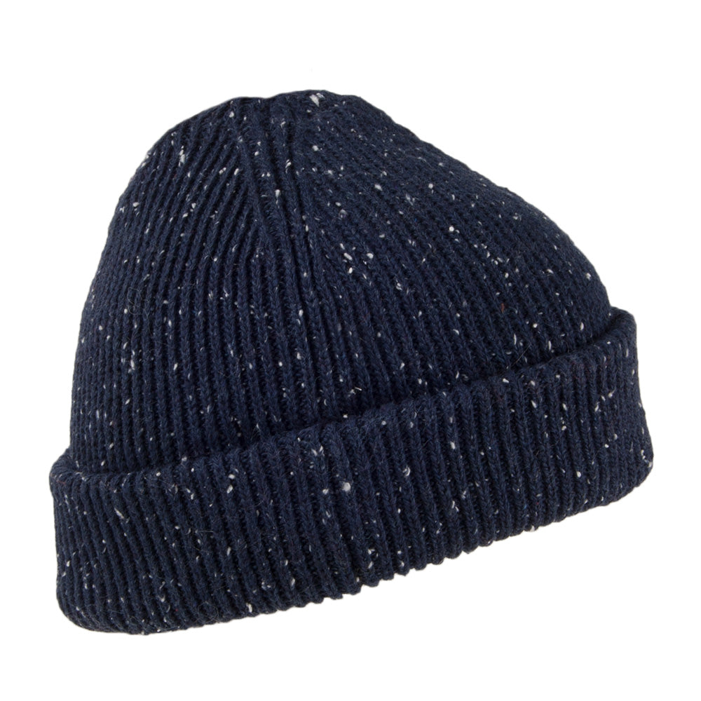 Bonnet Atlas bleu marine mélangé BARTS