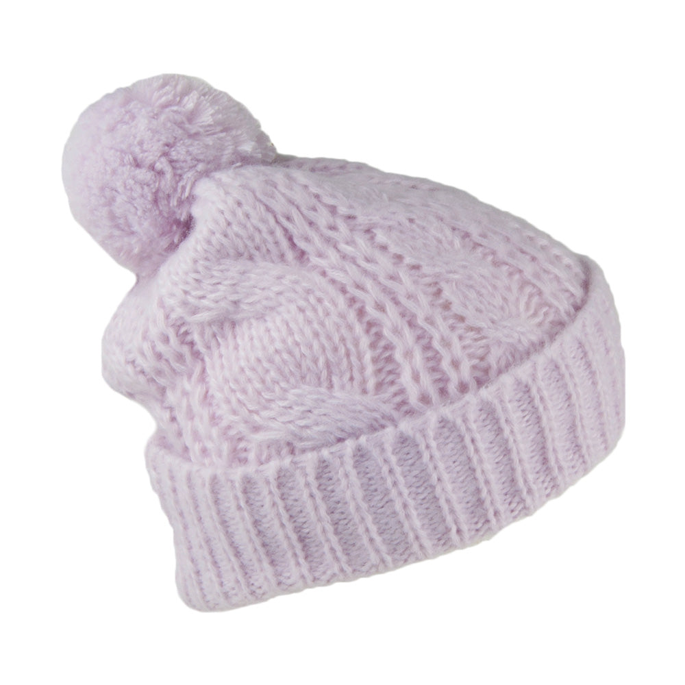Bonnet à Pompon et Torsades Lofty rose LEVI'S