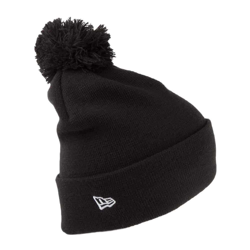 Bonnet à Pompon Heart Knit L.A. Dodgers noir NEW ERA