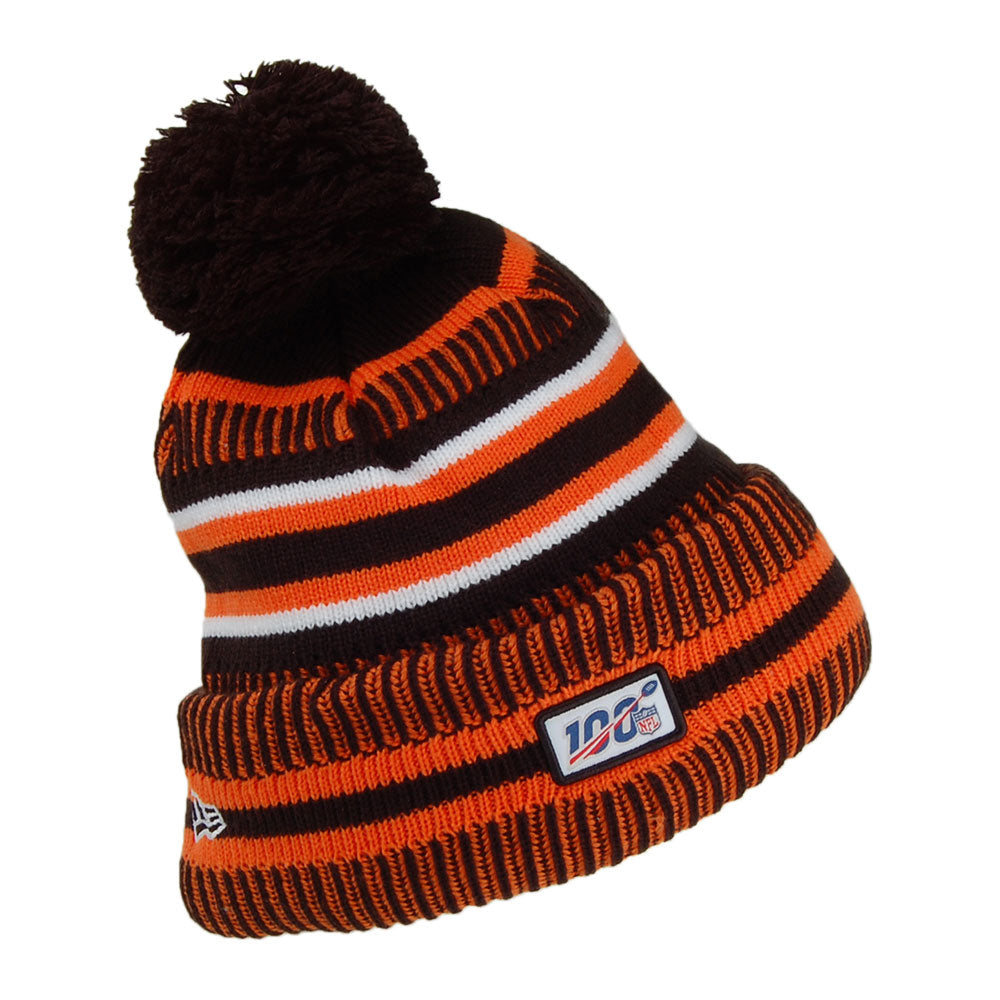 Bonnet Pompon NFL On Field Knit Cincinnati Bengals noir-orange NEW ERA
