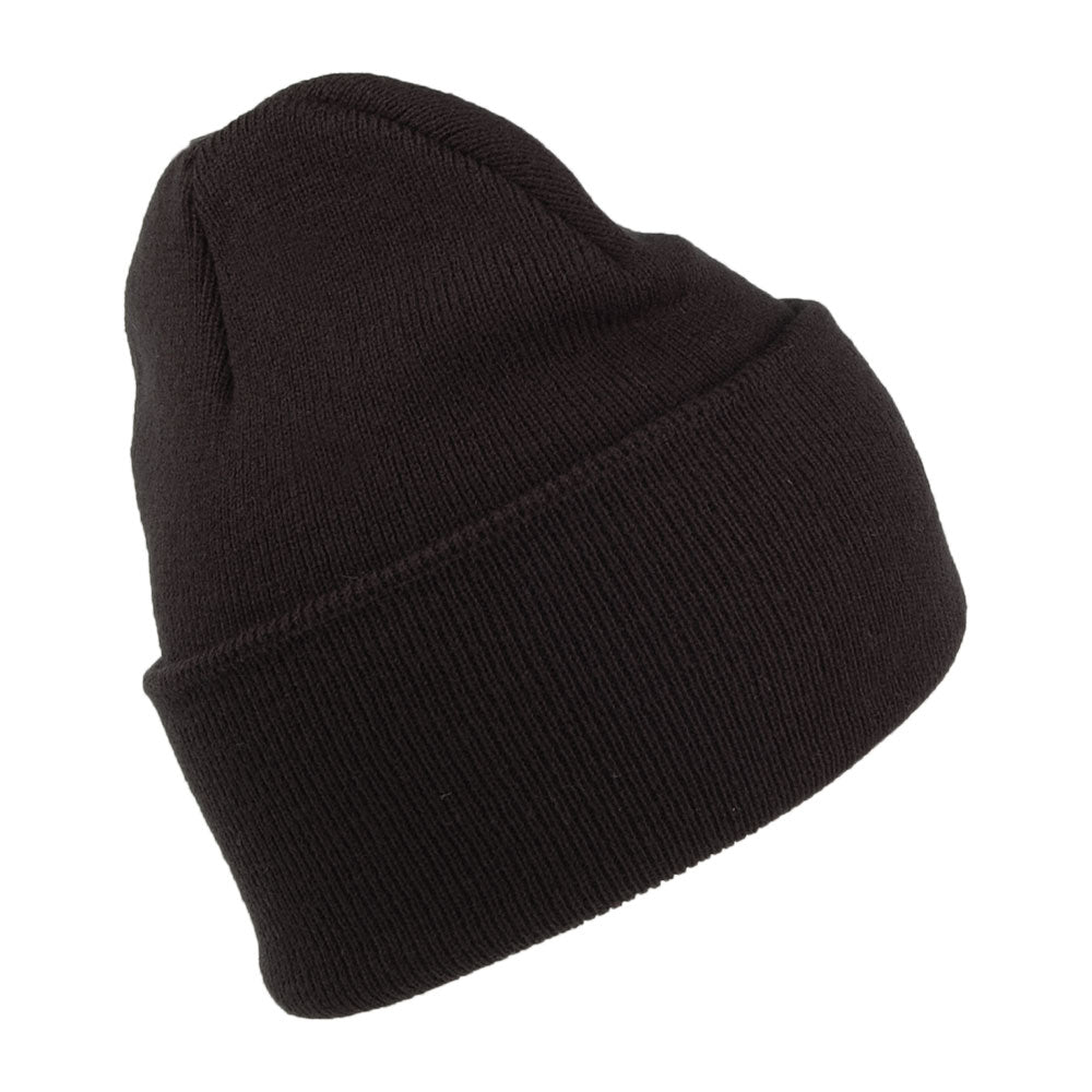 Bonnet Tricot à Revers Pinscript noir MITCHELL & NESS