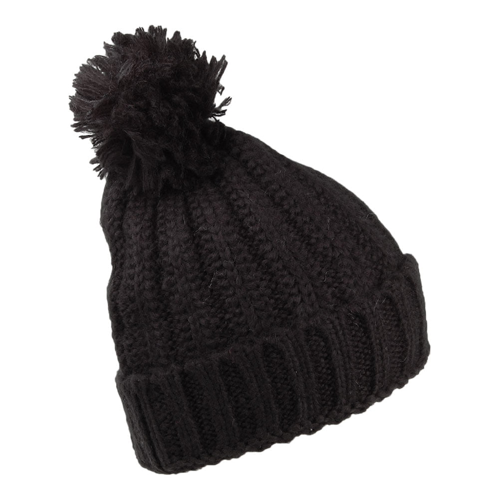 Bonnet à Pompon Tricot Grosse Maille noir O'NEILL