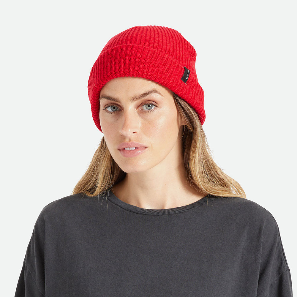 Bonnet à Revers Heist rouge BRIXTON