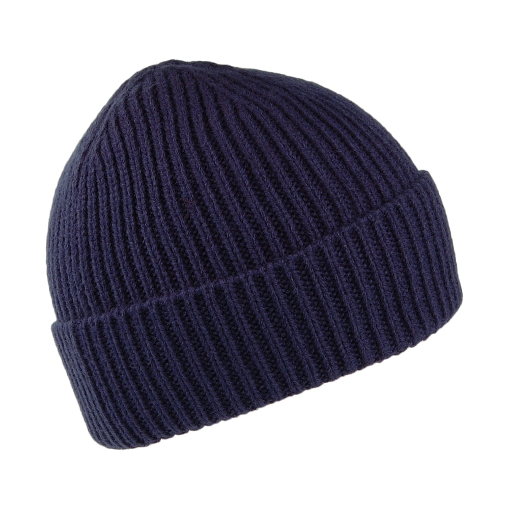 Bonnet Marin à Revers Logo Box bleu marine THE NORTH FACE