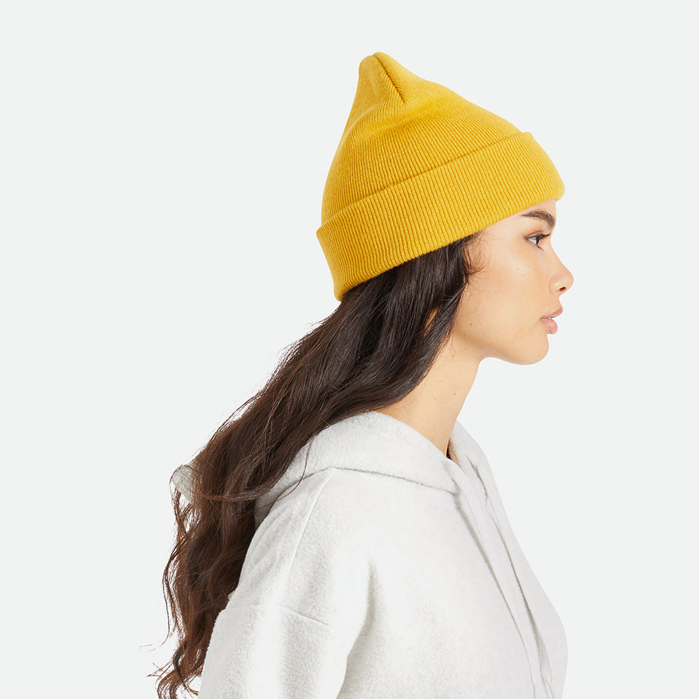 Bonnet Harbor Beta moutarde BRIXTON