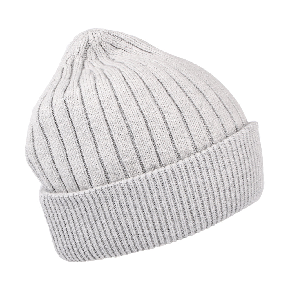 Bonnet Côtelé TJW Flag gris clair TOMMY HILFIGER