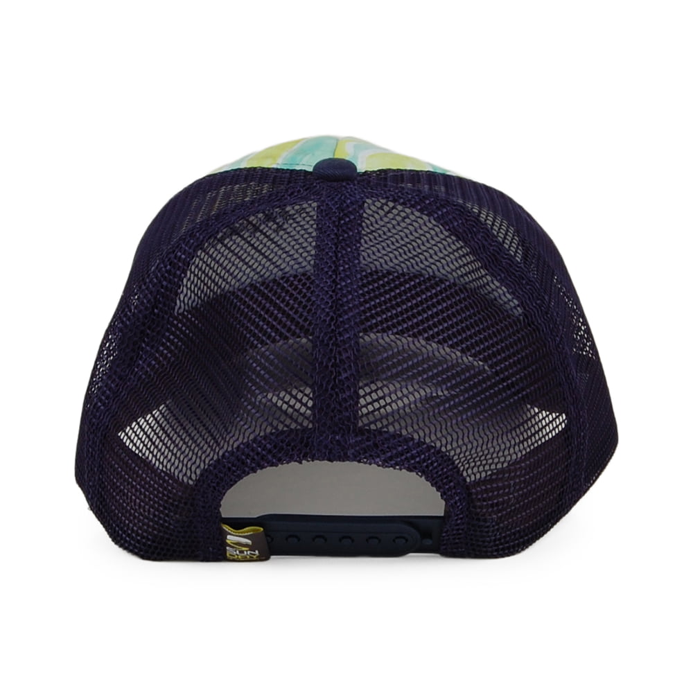 Casquette Trucker Artist Series Soaring Eagle bleu marine mélangé SUNDAY AFTERNOONS