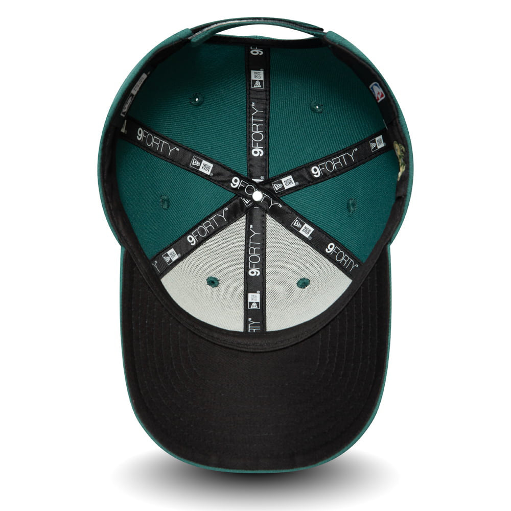 Casquette Enfant 9FORTY NBA The League Milwaukee Bucks vert sapin NEW ERA