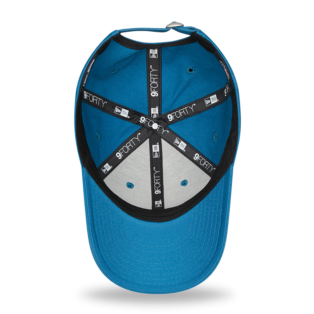 Casquette Enfant 9FORTY MLB League Essential New York Yankees bleu sarcelle-blanc NEW ERA