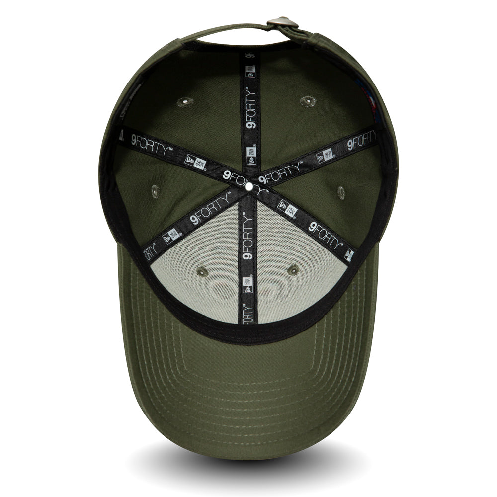 Casquette Enfant 9FORTY MLB League Essential New York Yankees olive-blanc NEW ERA