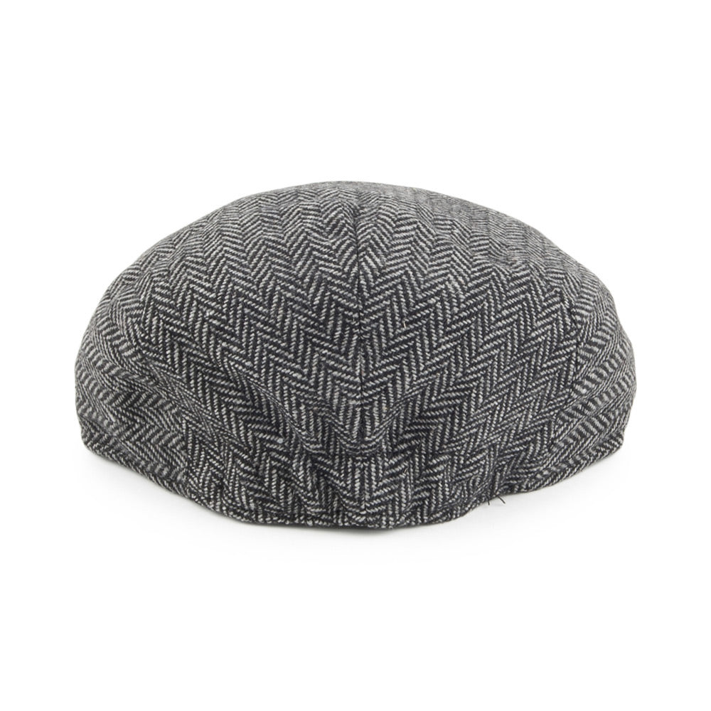 Casquette Plate Bébé à Chevrons gris JAXON & JAMES - VENTE EN GROS