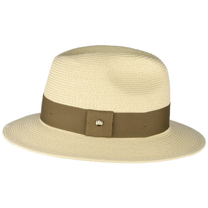 Chapeau Fedora en Paille Toyo Sienna naturel-marron FAILSWORTH