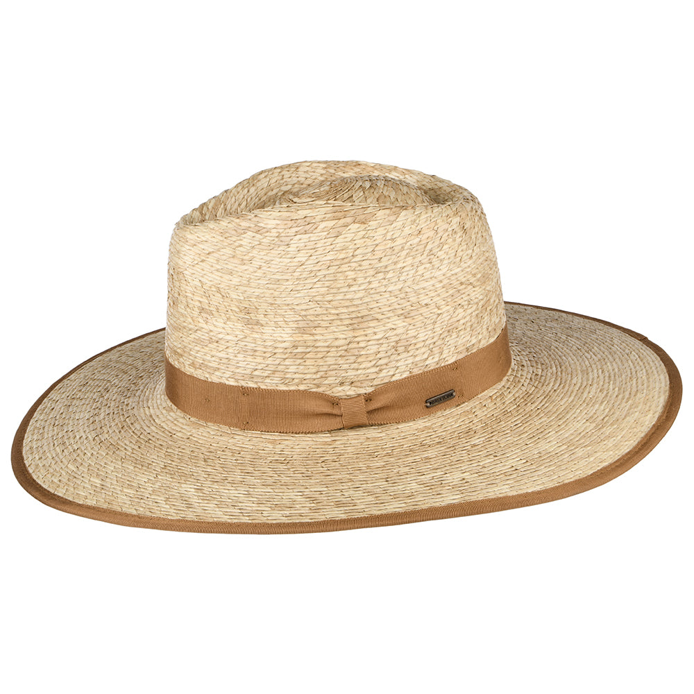 Chapeau de Cowboy en Paille Jo Rancher naturel-beige sable BRIXTON