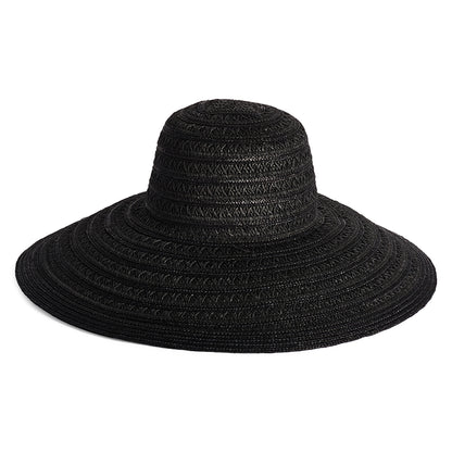 Chapeau Été à Bord Large Rousham noir FAILSWORTH