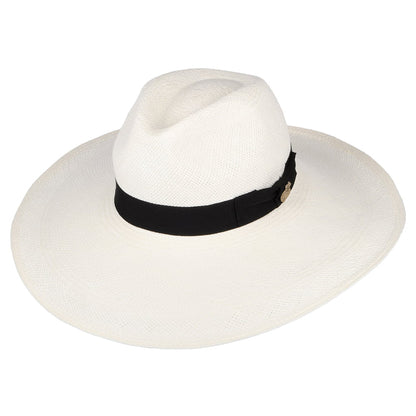 Chapeau Panama à Bord Large Jessica décoloré CHRISTYS