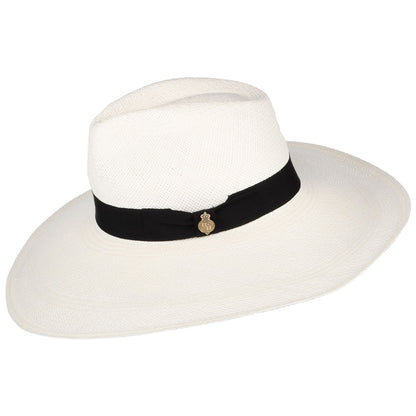Chapeau Panama à Bord Large Jessica décoloré CHRISTYS