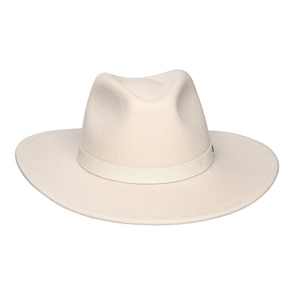 Chapeau Fedora en Laine Feutrée Harper crème BRIXTON