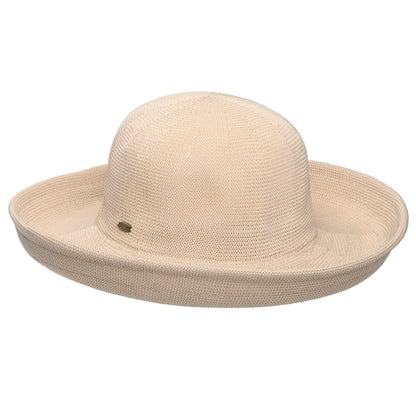 Chapeau Été à Bord Relevé Anji naturel SCALA