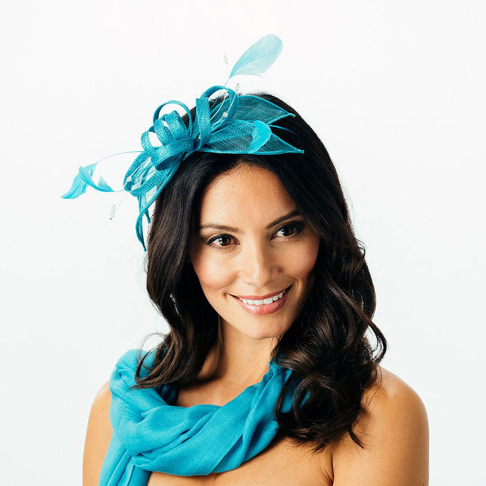 Chapeau Bibi Jenaya bleu sarcelle FAILSWORTH