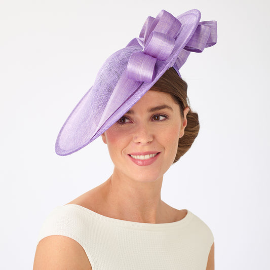 Chapeau Bibi Disque Kathryn violette FAILSWORTH