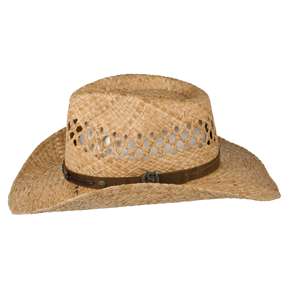 Chapeau de Cowboy en Raphia Ventilé naturel STETSON