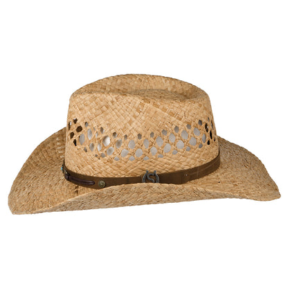 Chapeau de Cowboy en Raphia Ventilé naturel STETSON