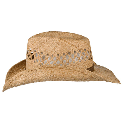 Chapeau de Cowboy en Raphia Ventilé naturel STETSON