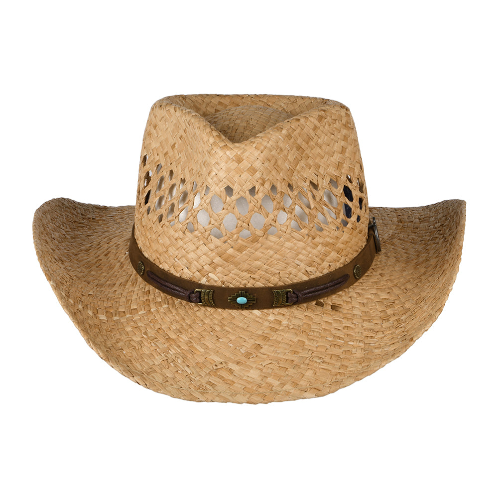 Chapeau de Cowboy en Raphia Ventilé naturel STETSON
