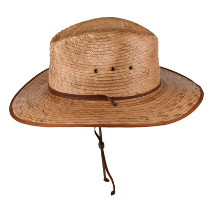 Chapeau Fedora en Paille Islander caramel SUNDAY AFTERNOONS