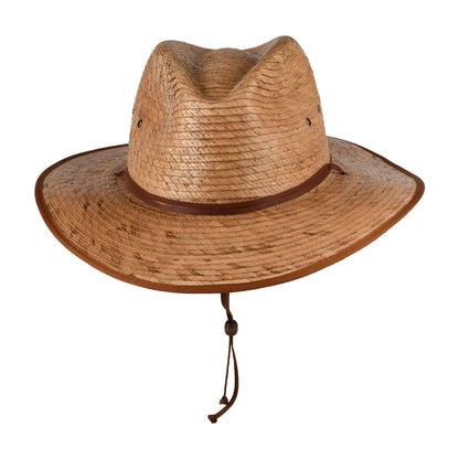Chapeau Fedora en Paille Islander caramel SUNDAY AFTERNOONS