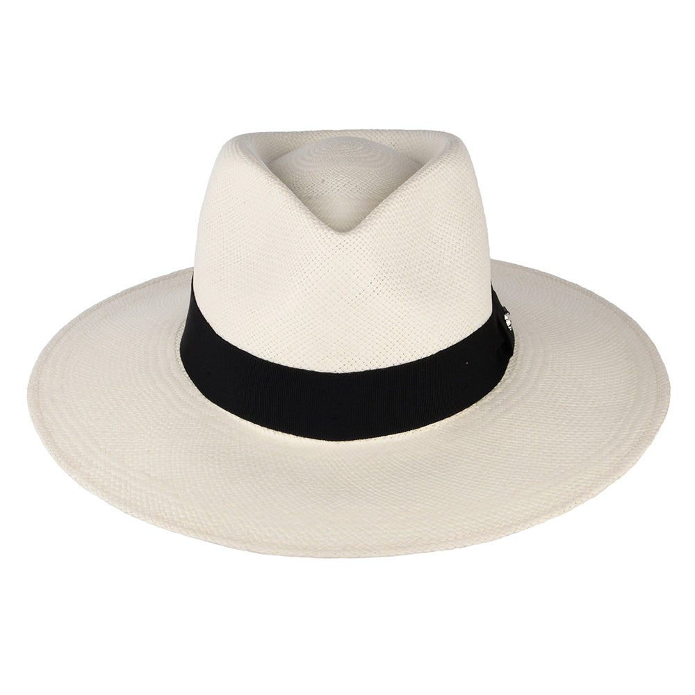 Chapeau Fedora Panama Aintree décoloré WHITELEY