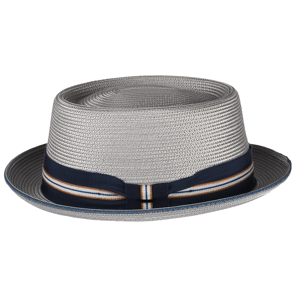 Chapeau Pork Pie Carver gris BAILEY