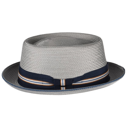 Chapeau Pork Pie Carver gris BAILEY