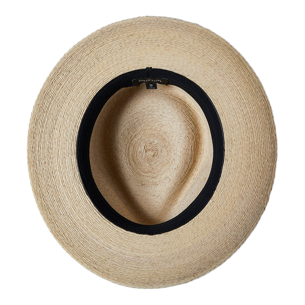 Chapeau Fedora en Paille Swindle naturel BRIXTON