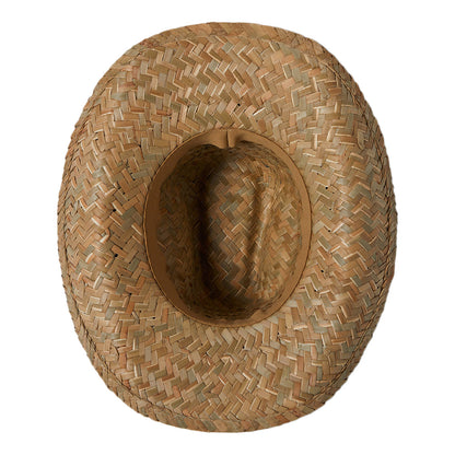 Chapeau de Cowboy en Paille Houston II beige sable BRIXTON