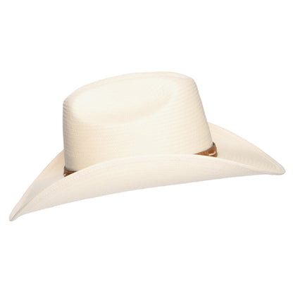 Chapeau de Cowboy Western en Paille Toyo Edcouch décoloré STETSON